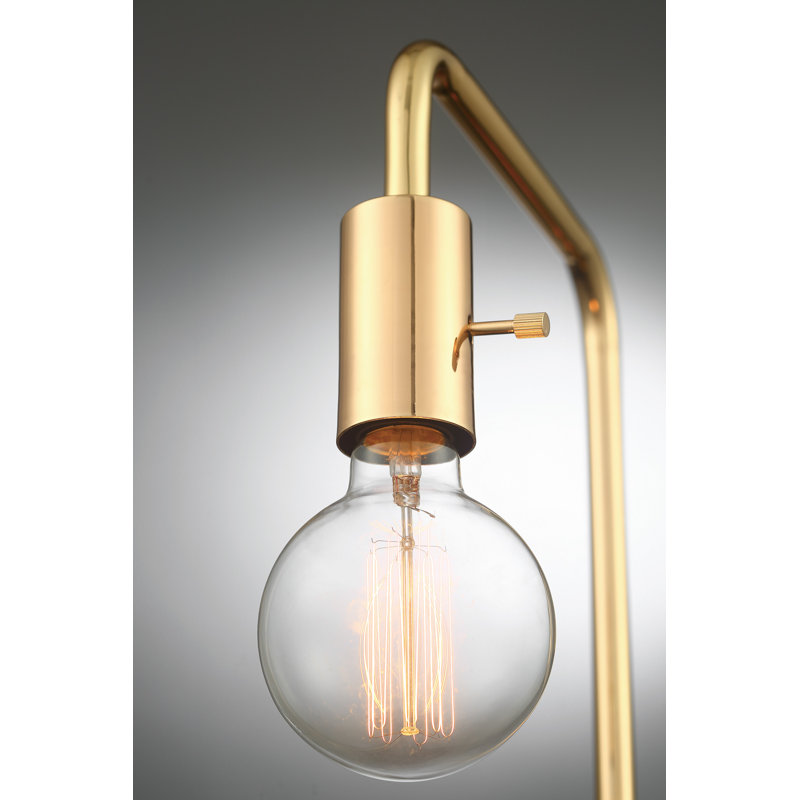 Lampe sur pied 61,5 po Ayseni, Or