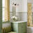 Annamarie 3-Light Dimmable Wall Sconce with Globe Glass Shade