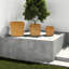 Jardinière en céramique Modern Elegance jaune antique pour les espaces intérieurs et extérieurs