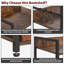 136cm H x 39cm W Metal Bookcase-1001706969