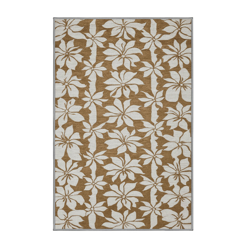  Tapis lavable hawaïen Tiare, Rectangulaire 8 pi x 12 pi