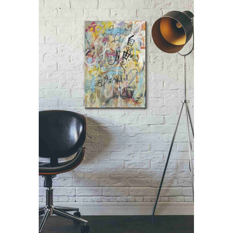 «Graffiti Freedom», impression sur toile tendue, H 26 po x l 18 po x P 0,75 po