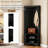 Minimalist Corner Hall Tree With Shoe Bench, 4 Hanging Hooks & Adjustable Shelf, Multi-Functional Entryway Coat Rack And Storage Cabinet For Hallway Or Living Room