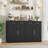 59.3"w Sideboard Buffet With 4 Drawers-107143729