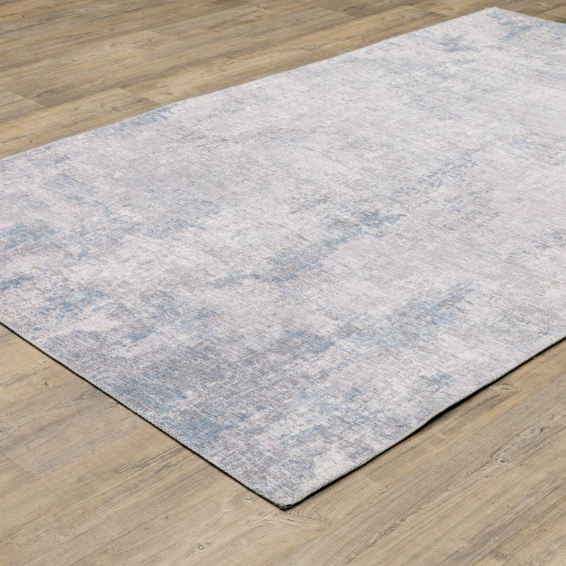 Abstract Indoor Rug, Rectangle 7'8" x 10'