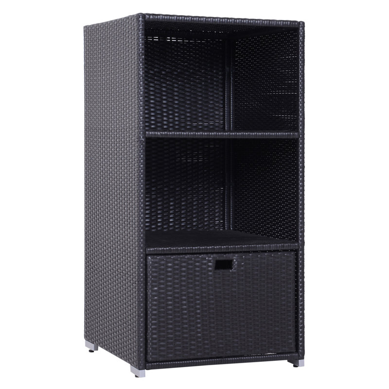 Porte-serviettes de piscine Outsunny Valet
