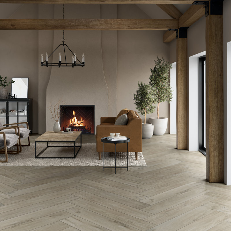 Legati 8 In. X 47 In. Matte Porcelain Floor And Wall Tile (15.17 Sq. Ft./Case), White