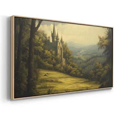 Série paysage - CX - Toile tendue avec châssis encadré - Prêt à être accroché