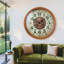 Horloge murale avec horloges mobiles en mouvement