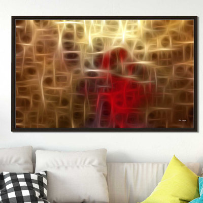 «Peace I Let With You. John 14:27 ', reproduction d'impression sur toile encadrée