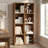 8-Cube 51''H Open Storage Shelf, Versatile Bookcase-24769401-24769349