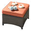 Canapé de patio avec coussins 72,83 po Harbin-1843471131