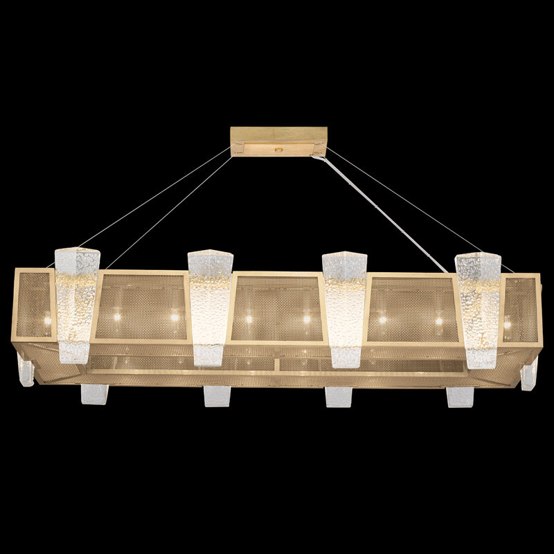 Crownstone 16 - Light Pendant, Mesh, Gold