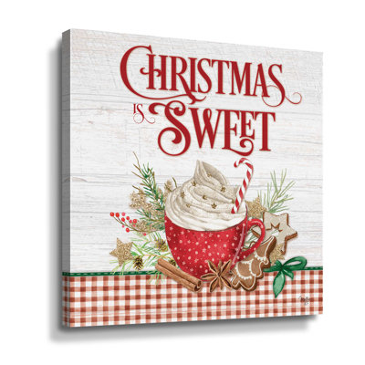 Christmas is Sweet - Impression sur toile