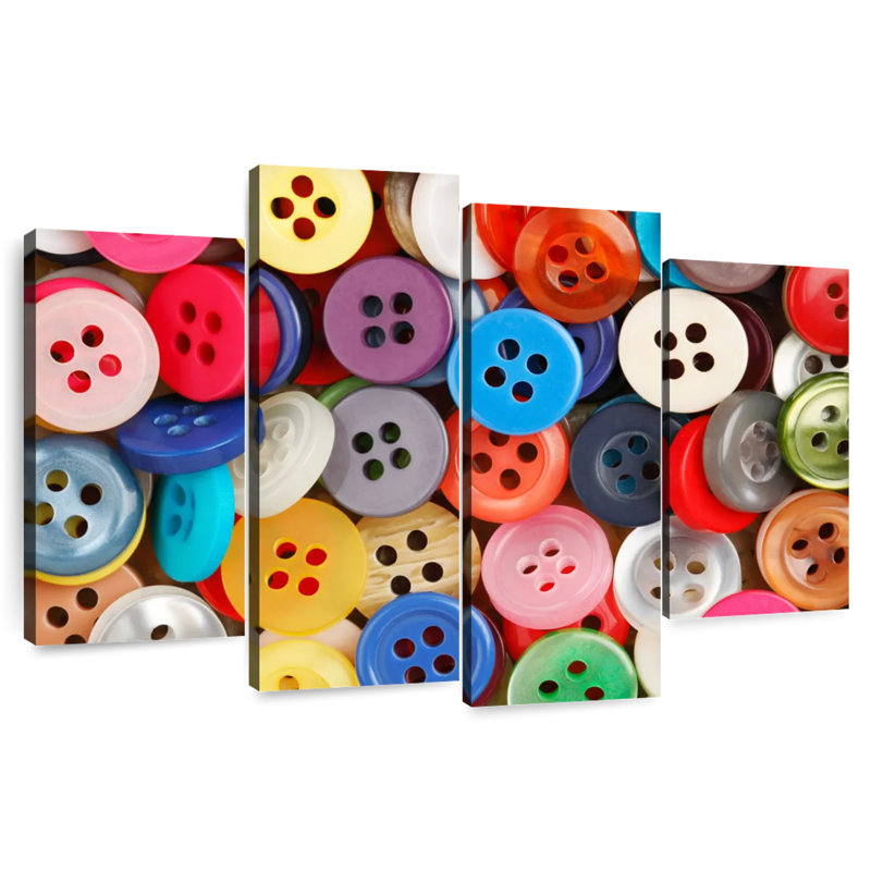 Sewing Buttons, H 42 po x l 68 po