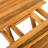 Adjustable Foldable Wood End Table, Finish, Easy To Store, Multi - Purpose Utility Setup