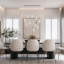 Transitional 10 Light Crystal Shade Chandelier-242837121