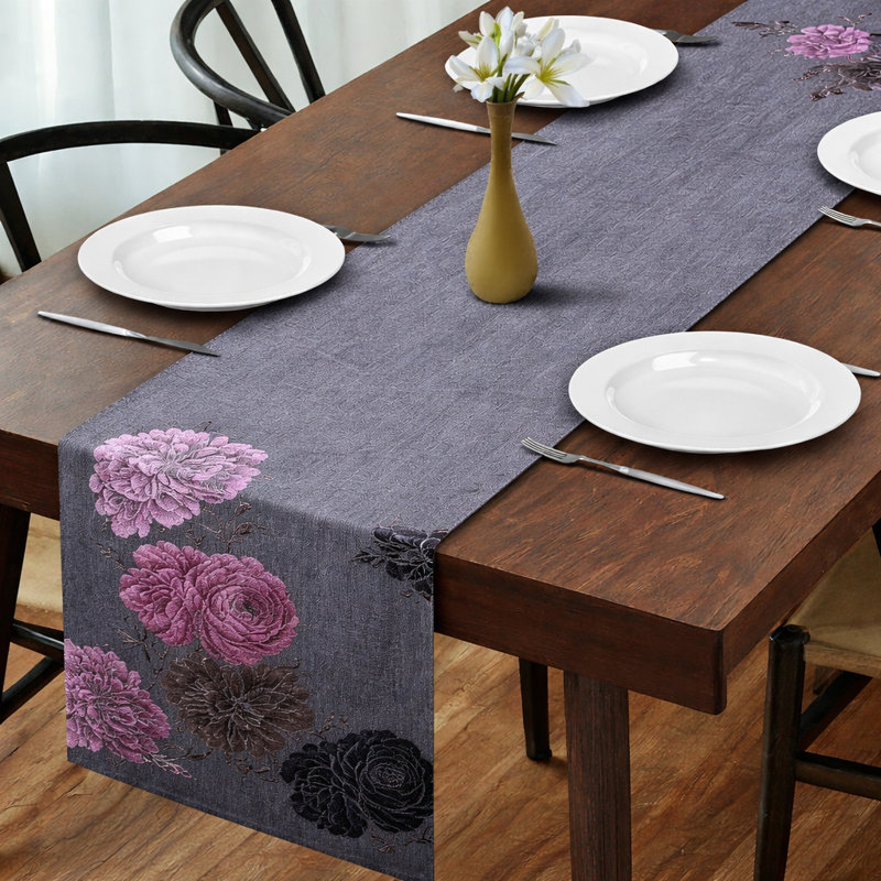 Meribelle Cotton Embroidered Table Runner