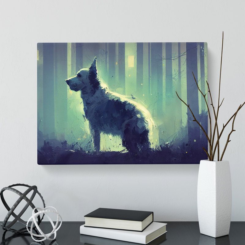 Dog Vol.3 Abstract - Wrapped Canvas, 35cm H x 50cm W x 3cm D