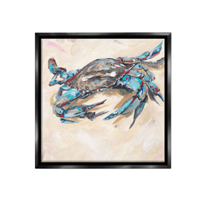 «Modern Blue Beach Crab» par Melissa Wang sur