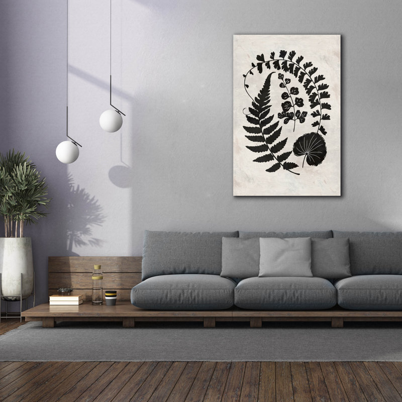 «Botanica 2» par Suzanne Nicoll, art mural sur toile, H 60 po x l 40 po x P 1,5 po