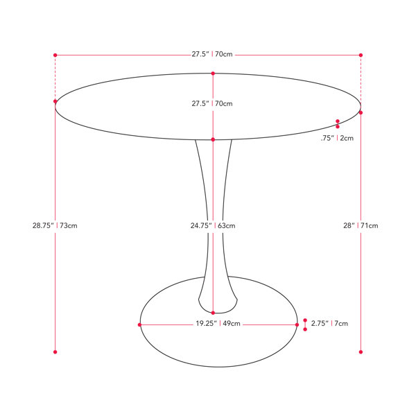 Dimensions du produit
