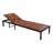 Outdoor Chaise Lounge With Adjustable Backrest For Patio Poolside Beach Comfortable Durable-1237792802