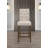 Alberica 5-Piece Solid Wood Dining Set with Upholstered Seats