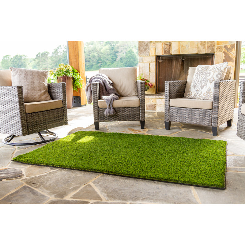 Tapis gazon artificiel d'extérieur American Home, 12 pi x 15 pi