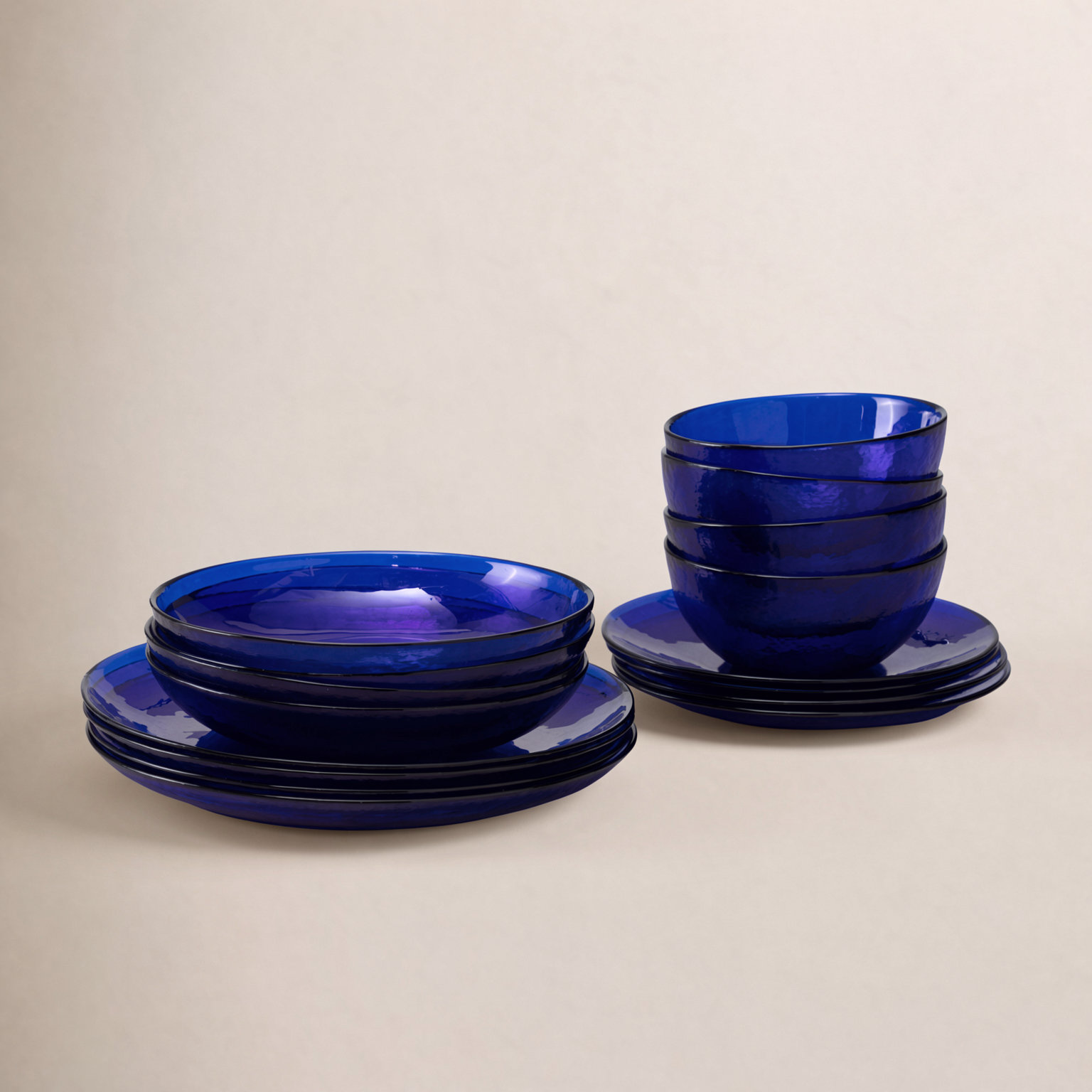 Los Cabos Dinnerware Set, Cobalt