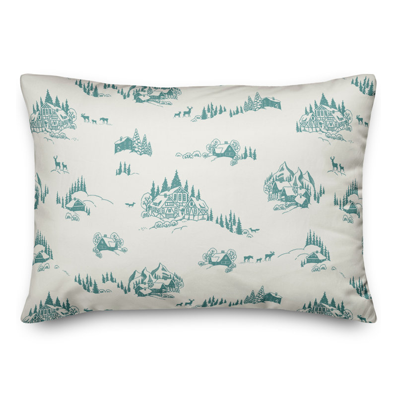 Housse et insert de coussin Wallaston, Rectangle H 14 po x l 20 po