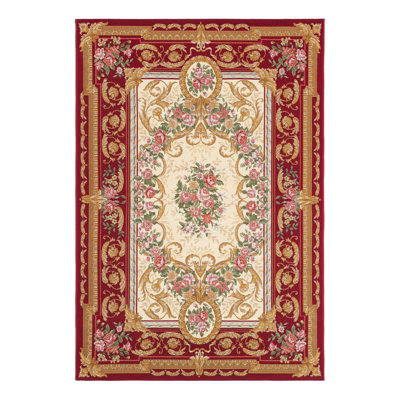 Indoor/Outdoor Traditional Area Rug