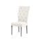 Ensemble de chaises de salle à manger rembourrées Modern Velvet-1151636711-1151636709