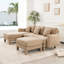 Canapé modulaire en U à 3 places Boucle Fabric-2084294149