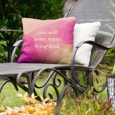 Coussin intérieur / extérieur Be Kind