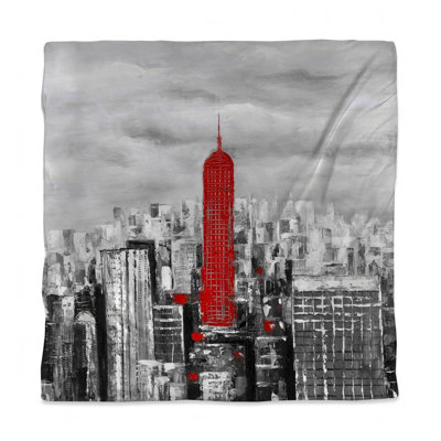 Empire State Building Duvet Cover - Industrial Bedroom Decor