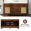 Meuble-lavabo moderne de 60 pouces avec lavabo en SMC, armoire en MDF et tiroirs à fermeture amortie.