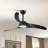 52in. 3-blades Woodgrain Finish Dimmable Changeable 3000k/4000k/5000k Led Ceiling Fan With Remote Control-1472160580