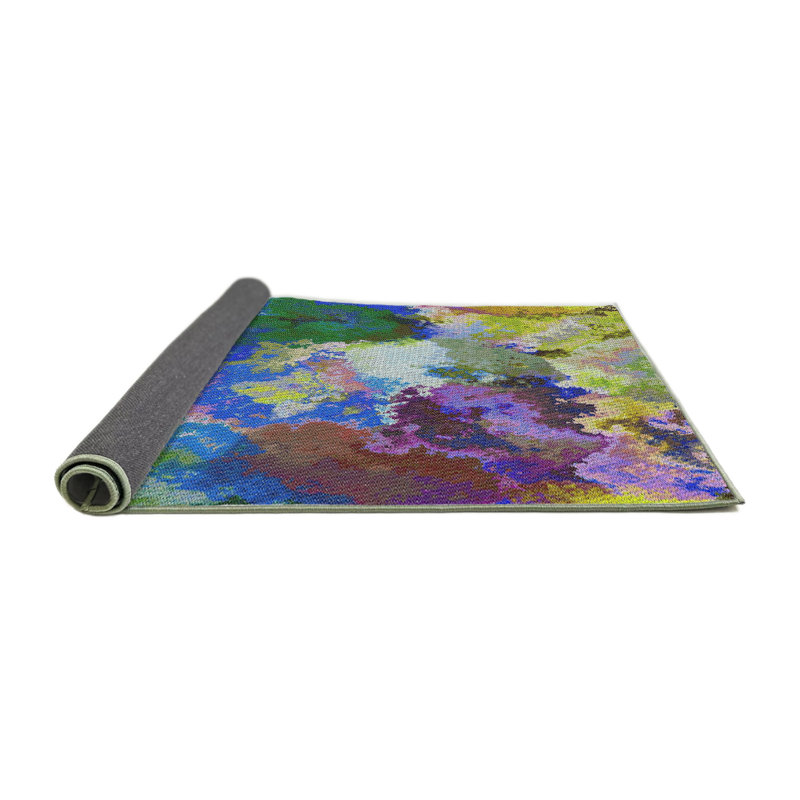 Vert Tapis décoratif, Rond 6 pi
