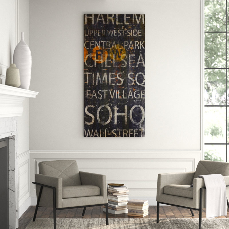 Alive In New York Print by Sofia Fox, Outdoor, 80" H x 40" W