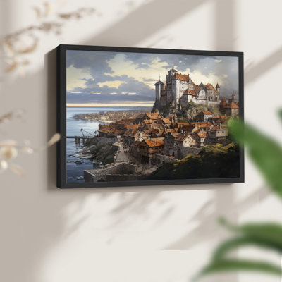 Paysage, série XCI, reproduction encadrée