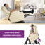 Faux Leather Heated Massage Chair