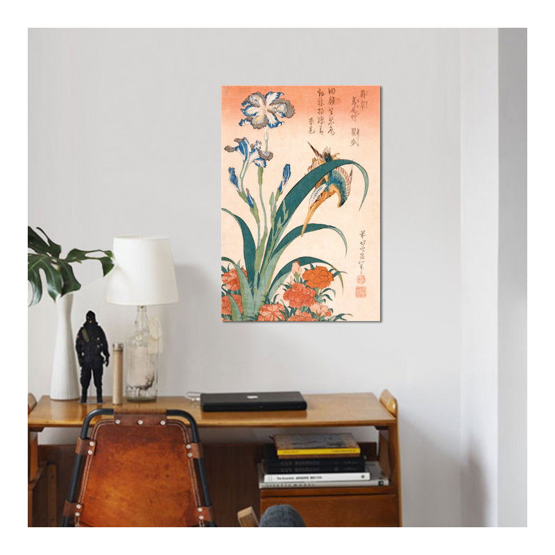 Reproduction d'art graphique sur toile, Toile tendue, H 32 po x l 24 po x P 1 po