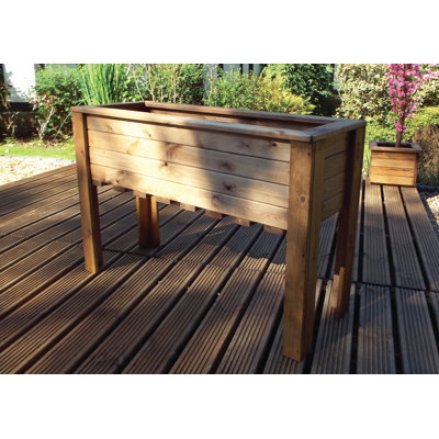 Lakeva Handmade Wood Raised Garden Bed