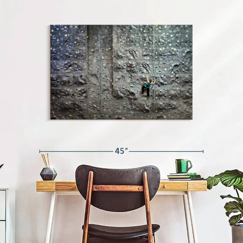 Sireci Climbing Practice, 26" H x 39" W