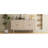 4-Door Sideboard With Convex Pattern Doors For Kitchen