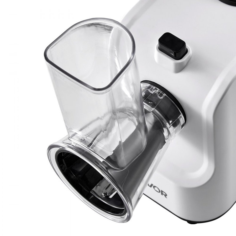 Electric Cheese Grater Salad Maker, 200W Salad Shooter, Electric Vegetable Slicer Shredder Chopper for Fruits with 5 Attachments, Stainless Steel Food Cutter for Vegetables, and Cheeses