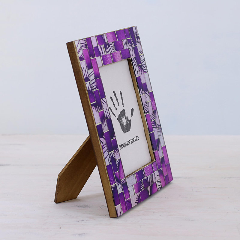 Purple Matte Picture Frame