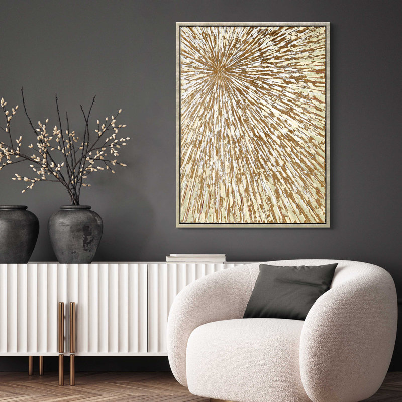 Art mural encadré Radiant Burst