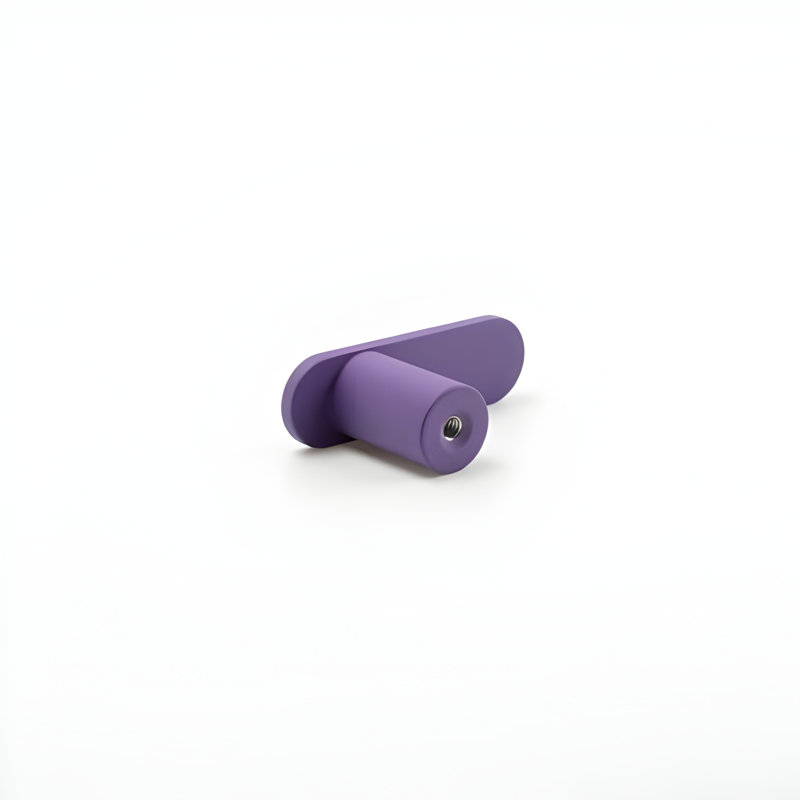 2" Bar Knob, Royal (Purple), 1"